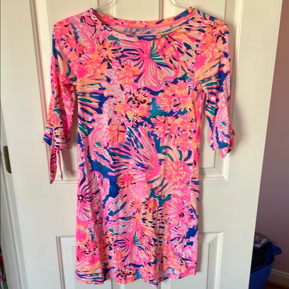 Lilly Pulitzer Vibrant Floral Dress